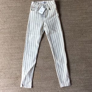 bershka striped jeans
